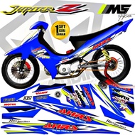 Decal Sticker Striping Variasi Jupiter Z Burhan 2004-2009 PETRONAS & Jupiter Lama 2001-2004 | Decal 