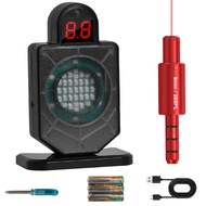 9 มม. 38SPL humanoid เป้าหมายเลเซอร์เหนี่ยวนําอิเล็กทรอนิกส์คะแนนเป้าหมายและ professional การฝึกอบรม