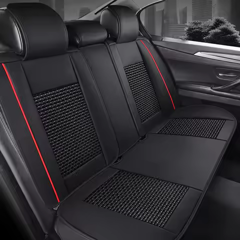 Car Seat Covers Full Set Universal Seat Covers For geely monjaro peugeot 5008 id unyx mg zs bmw x6 C