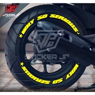 Tire Sticker / Tire Font / Tire Bomb / 3D Why So Seriouse JP-1 Tire Sticker