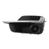 casytw Fog Light Bezel with Chrome Trim Front Bumper Lamp Cover Grille for Impreza GJ GP 2015-2016 L