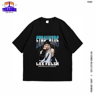 LEE FELIX thick 24s combed cotton T-Shirt Straykids Felix T-Shirt Felix Straykids T-Shirt/ by urtrea
