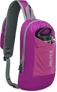 G4Free Sling Bag RFID Blocking Lightweight Crossbody Backpack Chest Shoulder Bag for Travel Sports R