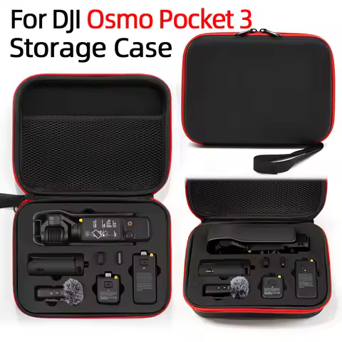 For DJI OSMO POCKET 3 Storage Case - Shockproof, Waterproof Handheld Carrying Bag - Protective Acces