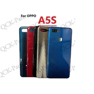 Original back cover For OPPO A5S Rear Battery Housing backing Frame lens Housing Case Replacement Pa