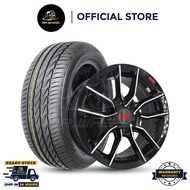 [Package Set] New Sport Rim BBS XA 15 inch 15x7 8H100/114.3 ET35 with New FARROAD Tyre Mr Wheel