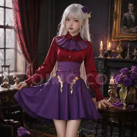 Fate Grand Order Ishtar Cosplay Costume Full Set Archer Rin Tohsaka Stage Outfit For Comic Con Hallo