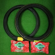 TIRE SET (45/90-17 50/100-17) w/ tube