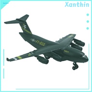 Diecast C17 Transport Plane Pull back Light Sound Aircraft Model Education Toy