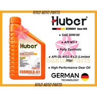 Huber 80w90 Fomula G1 LSD Full Synthetic Manual Gear Oil 1L