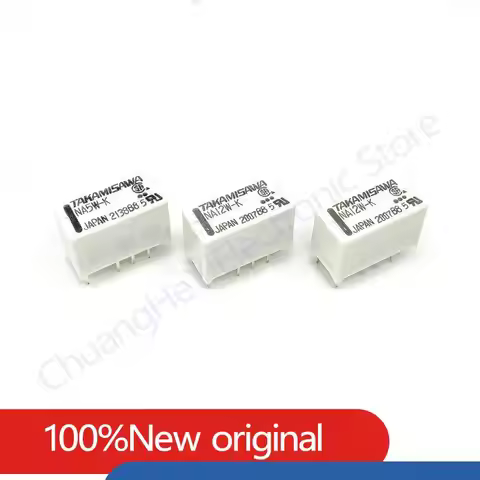 1-10PCS/LOT Original New Relay NA5W-K NA12W-K NA24W-K 5VDC 12VDC 24VDC Signal Relay 2A 8 Pins