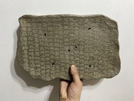 中國宜興紫砂茶盤：大心經石碑壺承