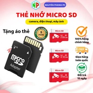 SD MicroSD memory card 128Gb 64Gb 32Gb Class 10, camera, phone, camera memory card, Adapter included