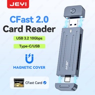 JEYI Magnetic CFast 2.0 Card Reader 10Gbps High-Speed Aluminum Alloy Shell for PC/Tablet Lossless tr