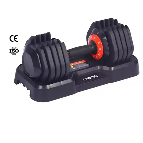 Adjustable Automatic Dumbbells 11kg (25 Pounds)-Durable Easy to Use for Men/Women Made of Iron Chaor