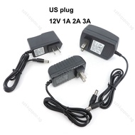 12V 1A 2A 3A US Plug AC 110V 220V to DC Power Supply Charger 1000ma 2000ma 3000ma lighting Transform