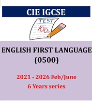 Igcse ENGLISH FIRST LANGUAGE 0500 Past papers ( 2021 - 2026 Feb/June ) Paper 12