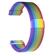 20mm สแตนเลส Milanese สำหรับ Amazfit Pace Bip Xiaomi สายคล้องคอสายนาฬิกา Milanese Band ขนาดแถบ 20mm