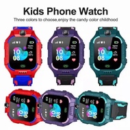 HIJAU ! E12/z6 Smart Watch Smartwatch Children's Watch Imoo Waterproof Version - Green