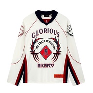 Genuine Mikenco long-sleeved ARMOUR HOCKEY JERSEY t-shirt