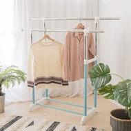 繽紛簡約雙桿曬衣架(加粗款式) 吊衣架 掛衣架 晾曬架