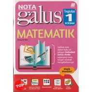 [TOPBOOKS Sasbadi] Nota Galus Matematik Tingkatan 1 KSSM (2024)