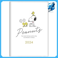 JapanSunstar Stationery Snoopy 2024 Monthly Planner B6 White S2956810