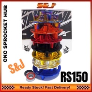 KINGDRAG HONDA RS150 V1V2V3 FORGED CNC SPROCKET HUB ALLOY  HUB SPROCKET HUB WITH BEARING OIL SEAL.us