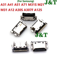 10-50pcs Type C Charging Charger Port Plug In Socket For Samsung A12 A51 A31 A41 M31S M21 M31 A71