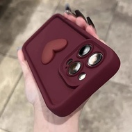 Luxury Cute 3D Love Heart Silicone Phone Case For Vivo Y36 Y27 V23E V23 Pro V25 Pro 5G Y91 Y91C Y93 