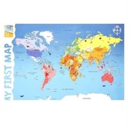 My first world map poster