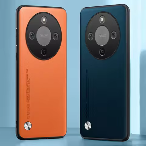 Luxury PU Leather Case For Honor X9D HonorX9D Back Cover TPU Silicone Shockproof Protection Phone Ca