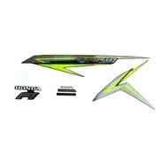 Sticker Body Kiri Black Green Vario 125 eSP 871X0K60B30ZAL