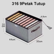 Inaso Storage Box Pakaian Lemari Tempat Penyimpanan Baju Celana Kotak Organizer Laci Lemari Multifun