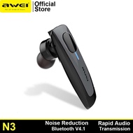 Awei N3 Earphones intelligent Earbuds Noise Reduction Headphones Bluetooth Earphone High Quality Sound