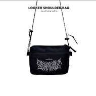 Shoulder BAG-Looker-Korean Style BAG Rope Brand Name Light Weight Easy To Fold Men's And Women's Bag