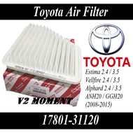 Air Filter Toyota Estima Acr50,Gsr50 Vellfire ,Alphard ANH20