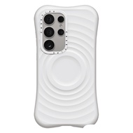 Casetify Magnetic Water Ripple Silicone Phone Case for Samsung Galaxy S25 Ultra S24 Plus for Magsafe