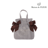 Maison De FLEUR - Hickory Double Ribbon Tote Bag