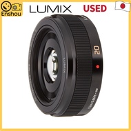 FromJapan[USED]Panasonic Pancake Prime Lens for Micro Four Thirds LUMIX G 20mm/F1.7 II ASPH. Black H