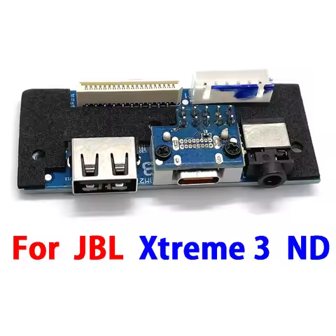 For JBL Xtreme 3 Xtreme3 ND Charge Port Board USB 2.0 Type c Audio Jack Xtreme3 Connector