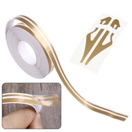 Premium Quality Gold Pinstripe Stripe Tape Decal Vinyl Stickers in Trendy Design