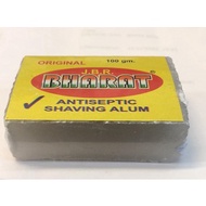 JBR BHARAT Antiseptic Shaving Alum 100g Alum Block {INDIA}
