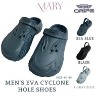 [MARY] ORIPE Men Eva Cyclone Hole Clog Shoes/Men's Fashionable And Casual Sandal/Kasut Crogs Lelaki
