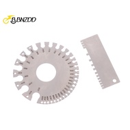 [BBNZDD] 0-36 Round AWG SWG Wire Gauge Thiness Ruler Gauge Diameter Stainless Steel Measurer Tool We