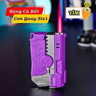 bật lửa khè con quay vô tri ( con quay cà rốt ) 3in1 - xài gas