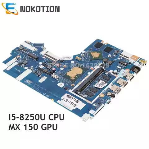 For Lenovo ideapad 330-15IKB 320-15IKB 520-15IKB Laptop Motherboard I5-8250U CPU MX150 GPU 5B20P9924