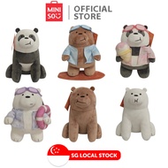 [latest] MINISO We Bare Bears Seaside Music Festival(Panda/Surfing Grizz/Ice Cream Panda/Swim Ring Ice Bear)/Plush Toys