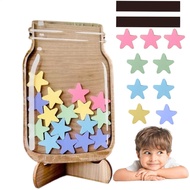 Reward Jar Star Magnetic Reward Jar Management Classroom Tools Portable Reward System for Kids Stude
