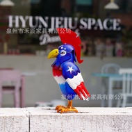 American Eagle Eagle Creative Iron Desk American Flag Ornaments Decoration Independent Day